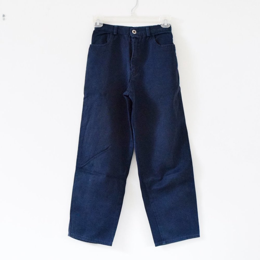 SISI / CICI Boy's Navy Blue Corduroy Long Pants | Size 6